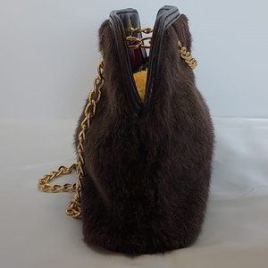Victoria's Secret Small Faux Fur Purse
